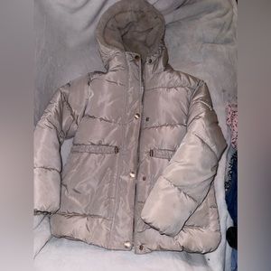 Zara fur Puffer jacket